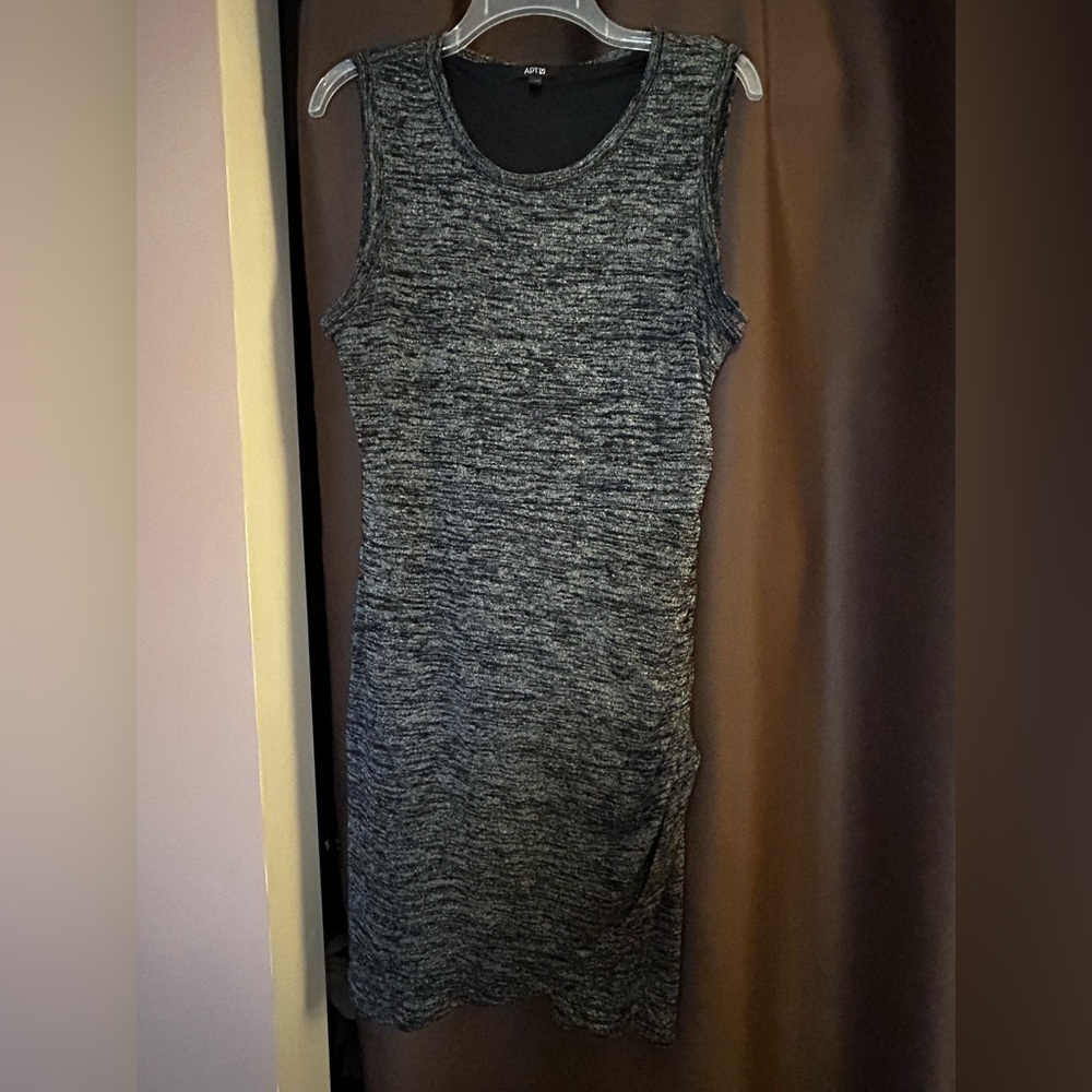 Black /grey woven dress form Apt 9